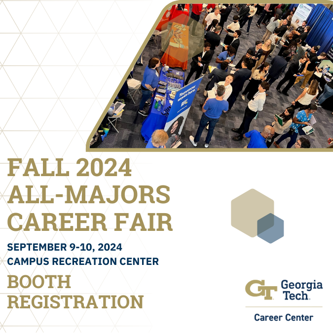 Fall 2024 AllMajors Career Fair Booth Registration fee